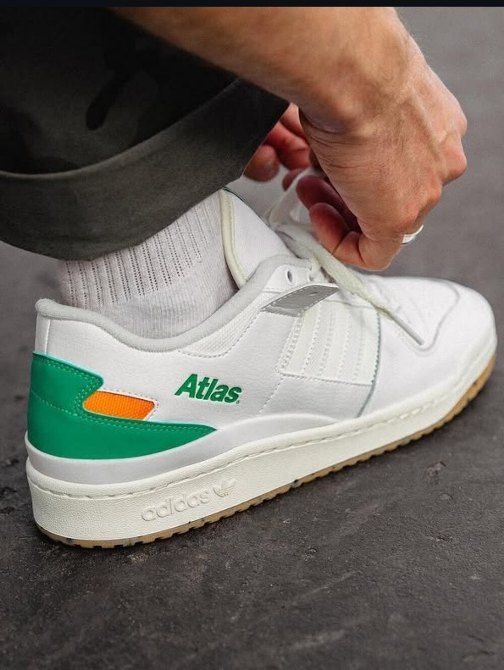 Atlas x adidas Forum 84 Low ADV "Community First" Skate Shoes 11.5